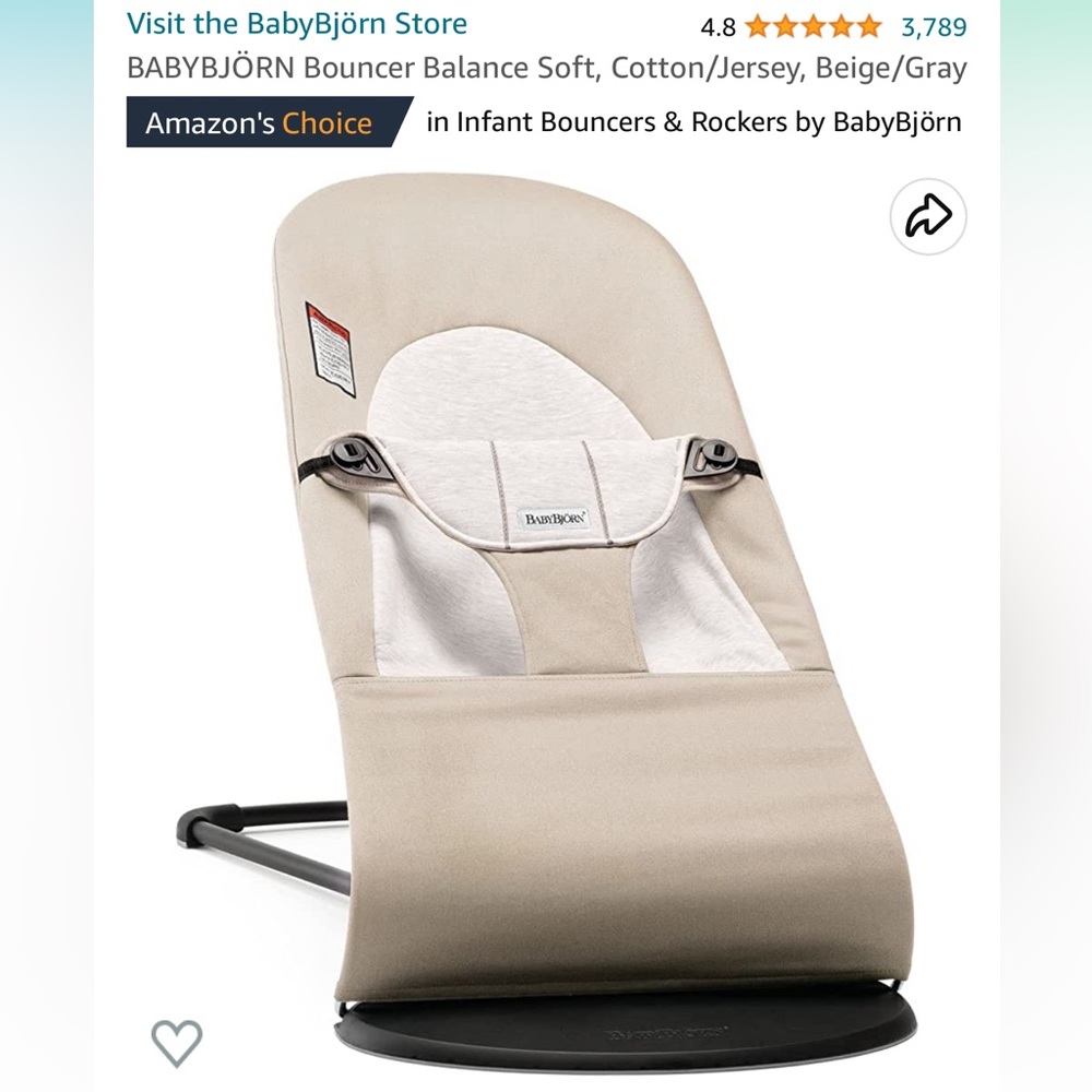 Baby Bjorn bouncer